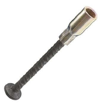 Casquillo de anclaje para pie de armadura